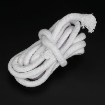 Candle Wick Functional Round Braid Natural Cotton Candle Wick for Making Candles and DIY Oil Lamps