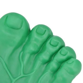 1 Pair Large Foot Slippers Shoes Cover Halloween Cosplay Costume Props Party AccessoriesGreen
