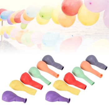 100PCS Balloon Thicken Macaron Balloon Anti Explosion Latex Mixed Color Balloon for Birthday Party Wedding Decoration