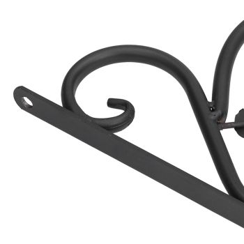 Hanging Plants Bracket Wrought Iron Wall Planter Hook Flower Pots Hanger for Living Room Balcony