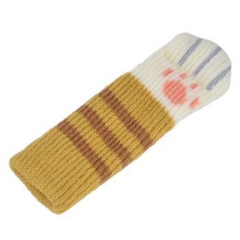 20pcs Furniture Leg Covers High Elastic Knitted Chair Leg Floor Protectors for Moving Easily and Reduce Noise