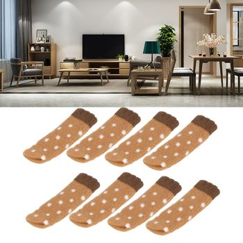 24Pcs Chair Leg Protector 2 Layer Furniture Caps Covers Floor Mute Pads Mats Accessories