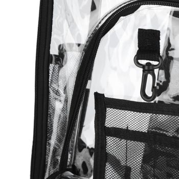 Transparent Backpack Waterproof PVC Storage Bag Student School Bag for Outdoor Travel