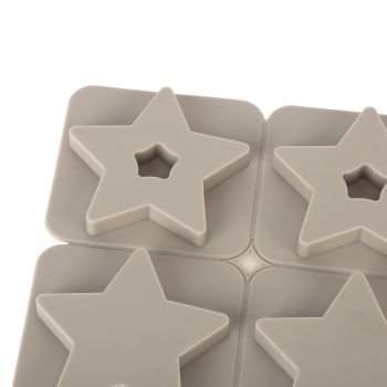 DIY Silicone Mold Reusable Car Pendant Decorative Wax Mold for Home Kitchen Handcraft Shop5‑Pointed Star
