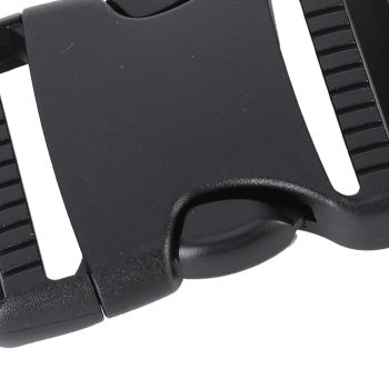 5Pcs Quick Release Buckle Plastic Dual Adjustable Strap Buckles Replacement DIY Craft for Backpack BlackFor 50mm Width Strap