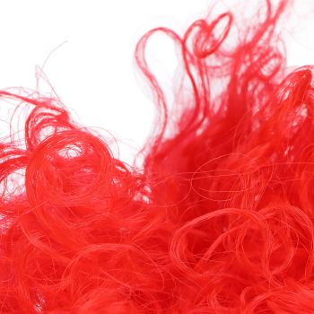 Adult Innovative Color Party Wig Halloween Interesting Headgear for Circus Troup FootballRed