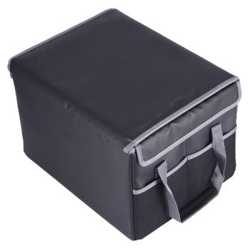 File Organizer Fireproof Waterproof Anti Static Foldable File Cabinet with Handle for Home School Office