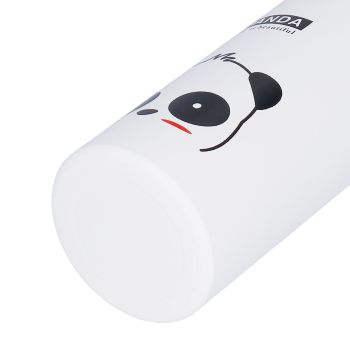 Kids Water Bottle Cute Cartoon 500ml Aluminum Insulated Water Bottle Sport Water JugWhite Panda