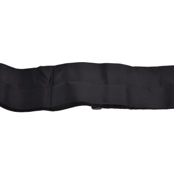 Stylish Reusable Shopping Bag Oxford Cloth Portable Foldable High Capacity Shoulder Bag Waterproof TotePure Black