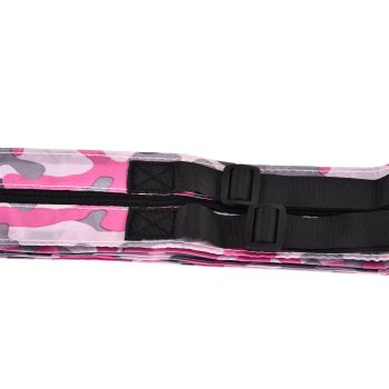 High Capacity Storage Bag Travel Single Shoulder Waterproof Shopping Bag Portable Folding Storage BagRose Red Camouflage