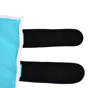 Breathable Horse Mask Universal Adjustable Elastic Mosquito Fly Repelling Veil Cover ProtectorGreen S 71x112x35cm / 28.0x44.1x13.8in