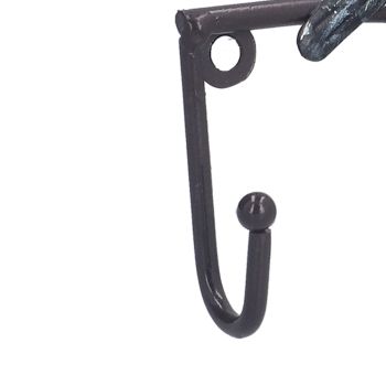 Key Hook Iron Bird Wall Hook Key Hanger Door Coat Rack Clothes Holder for Bedroom Living Room