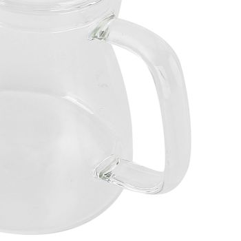 Glass Coffee Pot Swan Neck Thin Mouth Kettle HandMade Coffee Maker Pour Over Kettle(600 ml )