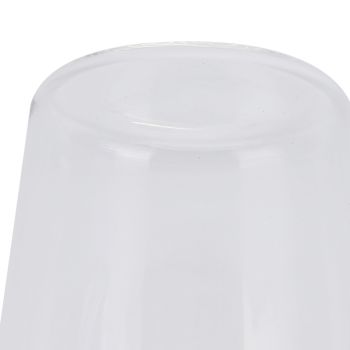 380ml Milk Cup High Borosilicate Glass Thermal Easy to Clean Glass Mug for Kitchens Hotels Coffee ShopsTransparent