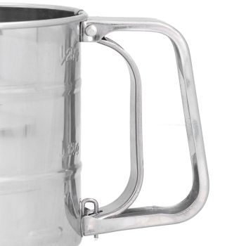 Stainless Steel Flour Sifter Baking Sugar Sifter Hand Held Sifter for Flour Icing Sugar