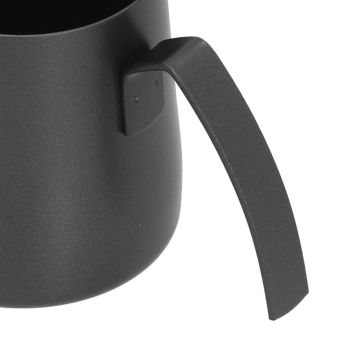 Coffee Pot Stainless Steel Long Narrow Spout Gooseneck Uncoated Tea Pot for Home Black350ml