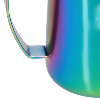 Milk Frothing Pitcher 304 Stainless Steel Milk Jugs Coffee Frothing Pitchers Latte Art Jug for Making Coffee600ml