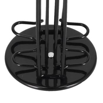 Coffee Capsule Rack 360° Rotatable Metal Coffee Capsules Holder Rack Simple Design Holds 40 Coffee Pods for Coffee Capsule Storage