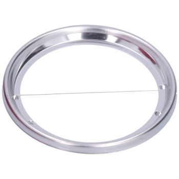Egg Cutter Household Stainless Steel Wire Egg Cutter Safe Easy to Operate for Hard Boiled EggsWhite