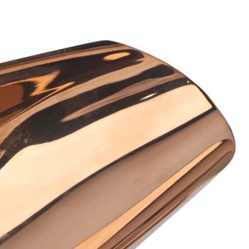 Ice Scooper Stainless Steel U Shaped Sturdy Food Grade Ice Bucket Scoop for Home Hotel Restaurant Rose Gold
