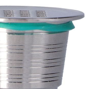 50mL Coffee Capsule Filter Stainless Steel Reusable Coffee Capsule Cup Coffee Machine Accessories for NespressoSquare Hole