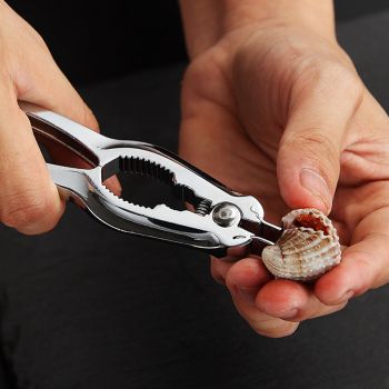 Blood Clam Opener Crab Pliers Nut Cracker Multi Functional Tool for Kitchen Shellfish Food