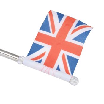 2PCS Solar UK Flag Light LED Solar Garden Lawn Lamp for Outdoor Landscape Decoration White Light