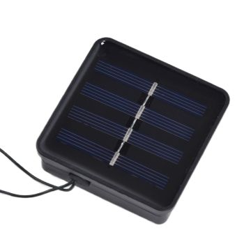 Solar Mushroom Shaped Light String Waterproof Decorative Lamp with 12LEDs 2 Lighting Modes