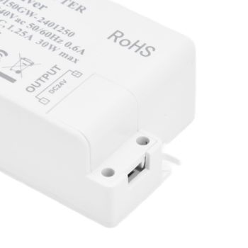 30W DC 24V 1.25A LED Driver Constant Voltage Professional LED Light Transformer AC 100‑240V