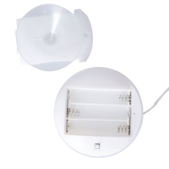 LED Christmas Cup Pendant Light LED Christmas Window Hanging Light with Suction Cup