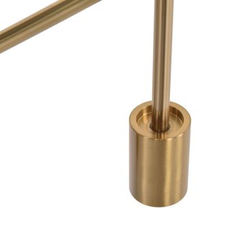 Modern Chandelier Unique Appearance Elegant Design Stable Firm Geometric Line Chandelier 110‑220V
