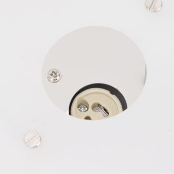 GU10 Household Ceiling Lamp 3 Heads Round Ceiling Lamp Modern Ceiling Light for Bedroom Living Room 85‑265V