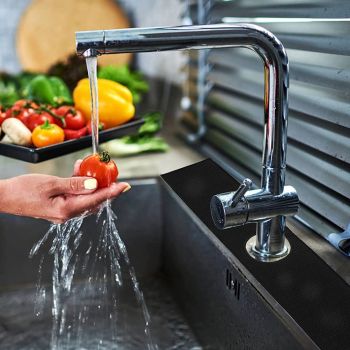 Faucet Absorbent Mat for Kitchen Sink Splash Guard Sink Water Splash Guard Behind Faucet Drying Pads for Countertop