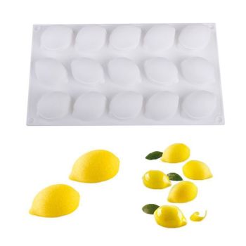 Lemon Silicone Mold Mousse Chocolate Molds for Homemade Soap Cake Pastry Baking Tools Moulds