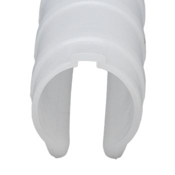 50PCS 10cm Greenhouse Film Clamp Heat Resistant Tube Clip Gardening Frame Pipe Clip for GardenWhite