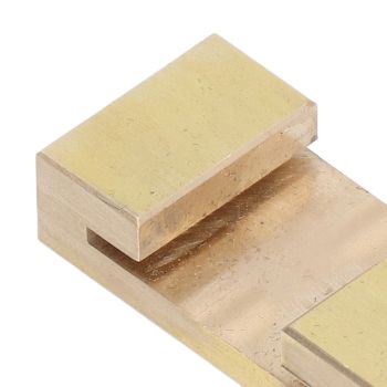 Brass Scribe Steel Ruler Positioning Limit Block Woodworking Angle Line Scriber Locator