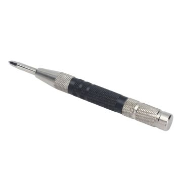 Automatic Center Punch Precise Positioning Adjustable Spring Easy to Grasp 155mm Woodworking Punch for Home Decoration