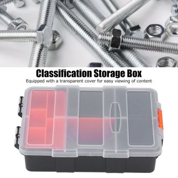 Parts Box Classification Grid Storage Box PVC Components Parts Tool Organizer for Hardware Fitting