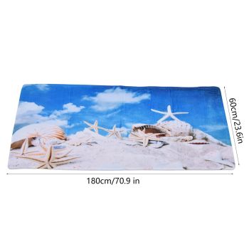Home Entrance Carpet Anti Slip Soft Decorative Floor Mat for Bathroom Kitchen Living Room60x180cm