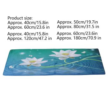 Bathroom Runner Practical Breathable Soft Comfortable Exquisite Design Decorative Carpet for Kitchen50x80cm