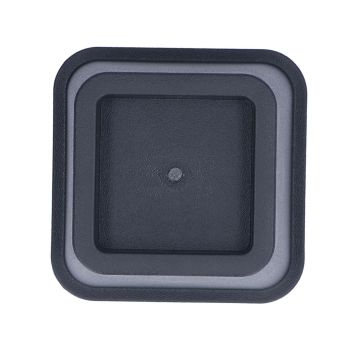6Pcs 3 Inch Trapezoid Furniture Risers Sofa Leg Pads for Bed Table Cabinet Sofa Feet Black
