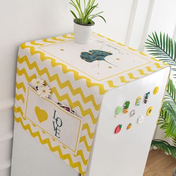 Cotton Linen Dust Protection Cover Fabric Cloth Waterproof General Cover Towel for Home Appliance GB258 35x95 Microwave Oven