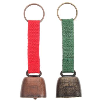 Camping Bear Bell Anti Lost Bell Pendant with 2Pcs for Outdoor Use