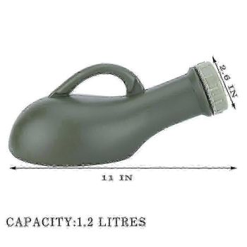 Urine Bottle for Travel with Spill Proof Cap 1000ml