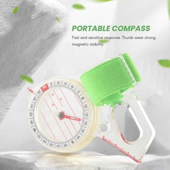 Professional Outdoor Thumb Compass Competition Elite Direction Compass Portable Compass Map Scale