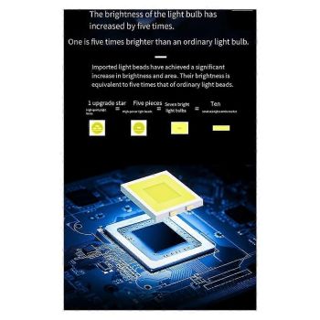 2400 mAh Type-C Rechargeable LED Camping Solar Light Strip Portable Hanging Lamp for Home Emergency Outdoor Work Travel