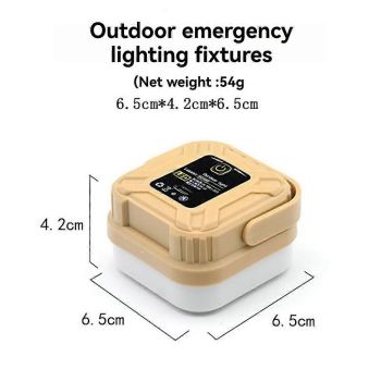 Outdoor LED Solar Lamp Light Rechargeable Portable Lanterns