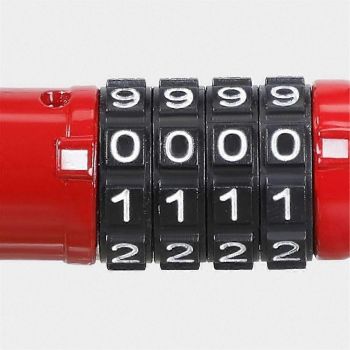 4 Digit U-Shape Bicycle Lock, Anti-Theft Security Code Lock