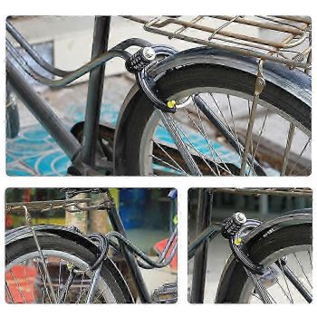 Bicycle Steel Horseshoe Lock Security Password 4 Digit Lock Anti-Theft Combination Number Code Safety Bike Bicycle Accessories