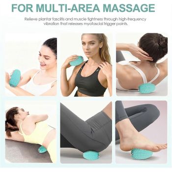 Vibrating Massage Ball for Muscle support, Silicone Myofascial Massage Ball